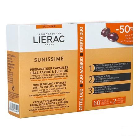 Lierac Sunissime Duo Bronzage Blister Capsule 2x30