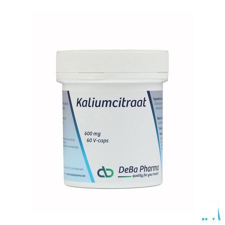 Kaliumcitraat 600 mg V-Capsule 60  -  Deba Pharma