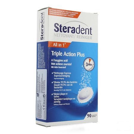 Steradent Cleaner Triple Action Plus 90
