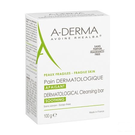 Aderma Havermelk Wasstuk 100 gr  -  Aderma