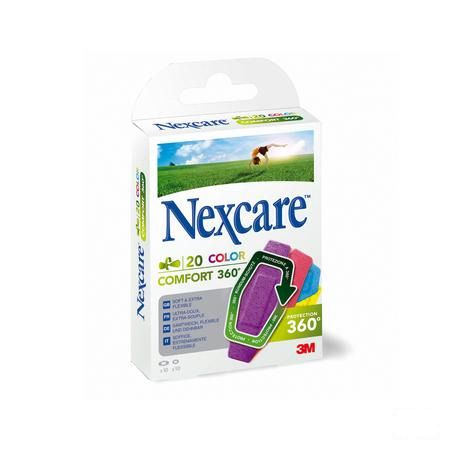 Nexcare 3m Comfort Strip 360 Brights 20  -  3M