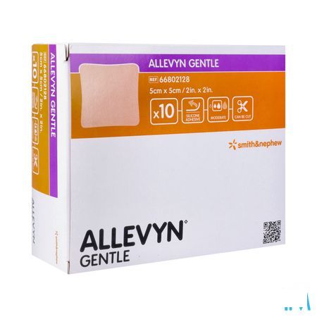 Allevyn Gentle Kp Foam 5Cm X 5Cm 10 66802128  -  Smith Nephew