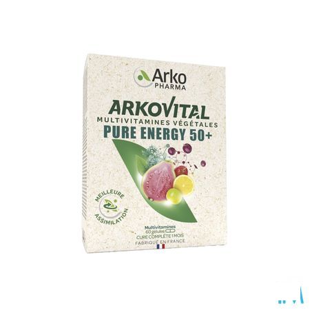 Arkovital Pure Energy 50 + Capsule 60  -  Arkopharma