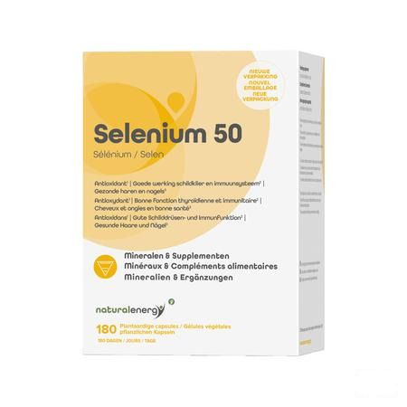 Selenium 50 Caps 180 Natural Energy