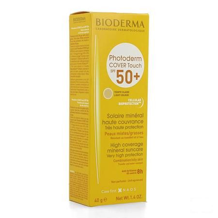 Bioderma Photoderm Cover Touch Licht Ip50+ Tb 40G  -  Naos