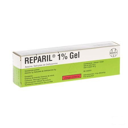 Reparil Gel 1% 40 gr