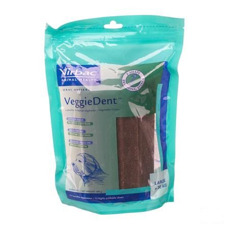 Veggiedent Hond >30Kg Kauwreep 15