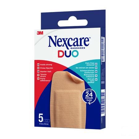 Nexcare 3M Duo Pleister Maxi 51X102Mm 5  -  3M