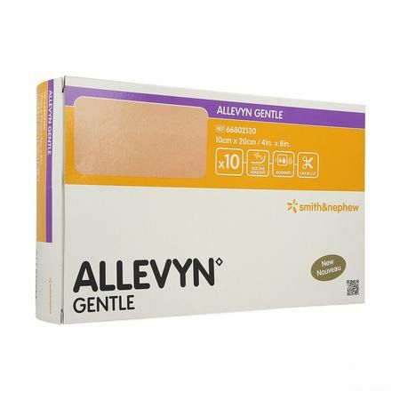 Allevyn Gentle Kp Foam 10Cm X 20Cm 10 66802130  -  Smith Nephew