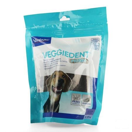 Veggiedent Hond 10-30Kg Kauwreep 15