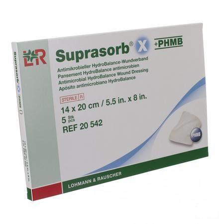 Suprasorb X Verband Phmb Ster 14x20cm 5 20542  -  Lohmann & Rauscher