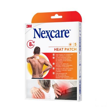 Nexcare 3m Heat Patch 13cmx9,5cm 5 N2005p  -  3M