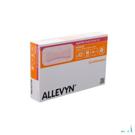 Allevyn Gentle Border Lite 5,5X12,0Cm 10 66800836  -  Smith Nephew