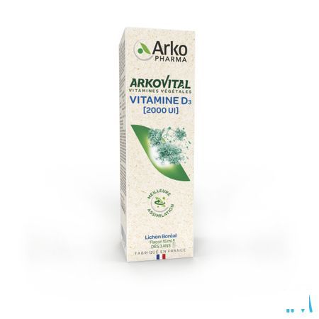 Arkovital Plantaardige Vit D3 & E Fl 20ml  -  Arkopharma 