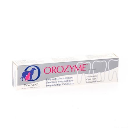 Orozyme Canine Tandp Enzymatisch Hond Tube 70 gr  -  Ecuphar