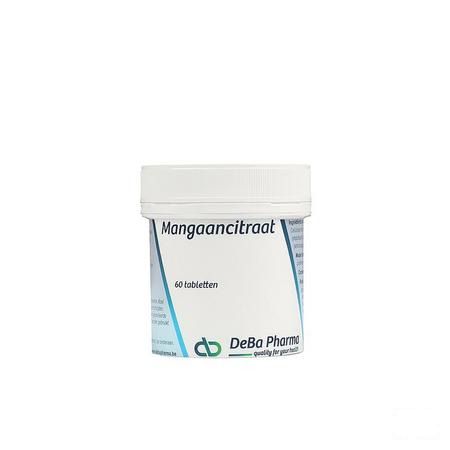 Mangaancitraat Tabletten 60  -  Deba Pharma
