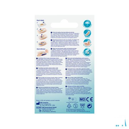 Nexcare 3M Aqua Clear Wtp Assortiment 14  -  3M