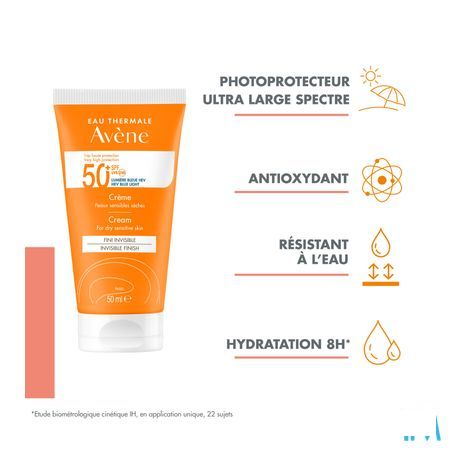 Avene Zon Ip50 + Creme 50 ml  -  Avene