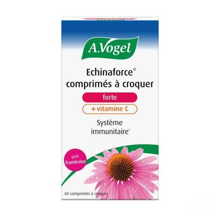 Vogel Echinaforce + Vit C Pot kauwtabletten 60  -  A.vogel