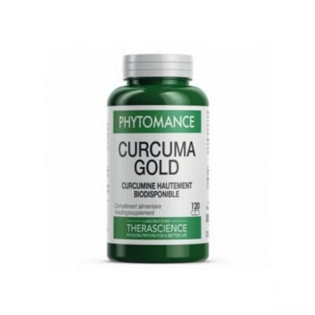 Curcuma Gold Capsule 120 Phytomance Pt274  -  Therascience-Lignaform