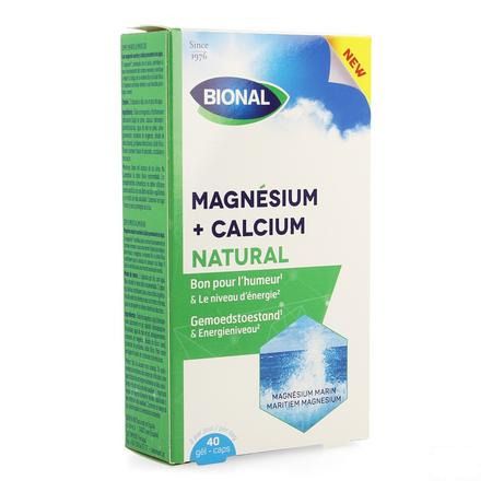 Bional Magnesium Calcium Natural Capsule 40  -  Ocebio