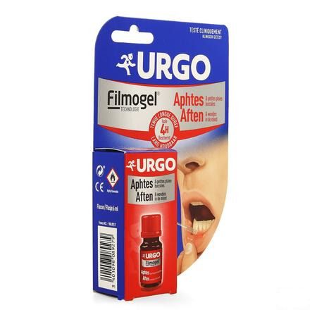 Urgo Aften Mondwondjes Fruitsmaak Filmogel 6 ml  -  Urgo Healthcare