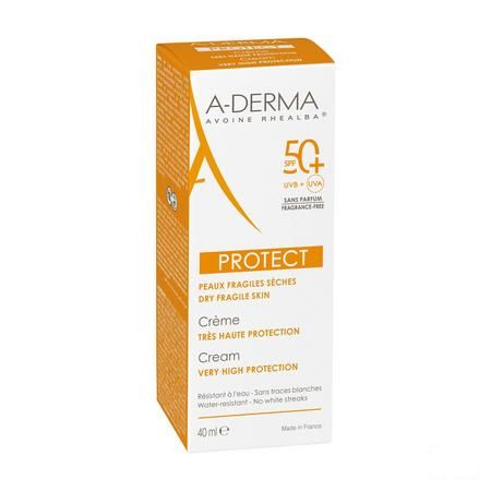 Aderma Protect Creme zonder parfum Tube 40 ml  -  Aderma