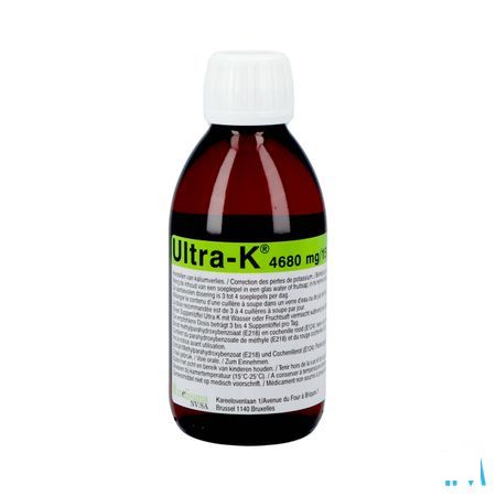 Ultra K Oplossing Potassium 200 ml  -  Melisana