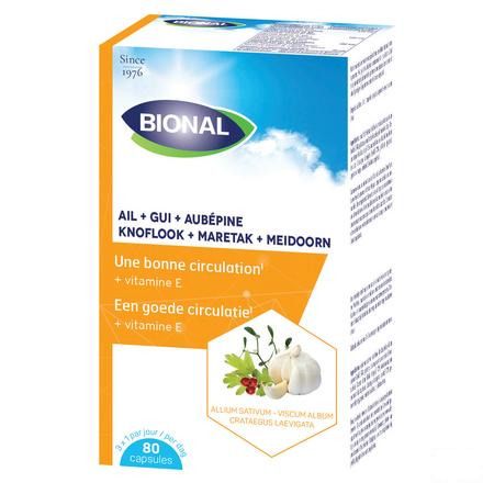 Bional Look-maretak-meidoorn-vit E Capsule 80  -  Ocebio