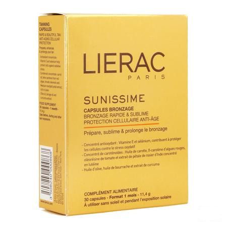 Lierac Sunissime Bronzage Blister Capsule 30