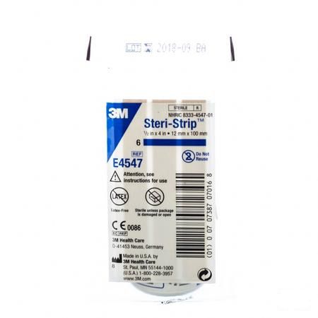 Steri-strip 3m Elastic 12mmx100mm 1x6 R4547  -  3M