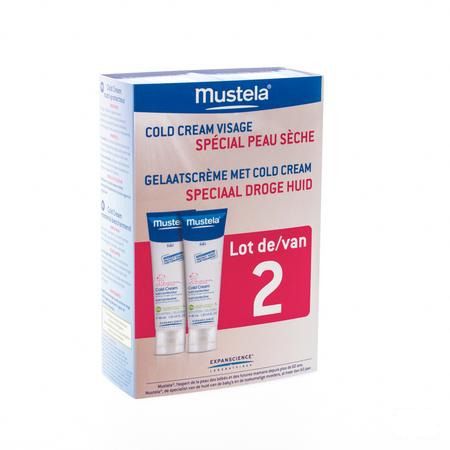 Mustela Baby Cold Cream Gezicht Duo 2x40 ml