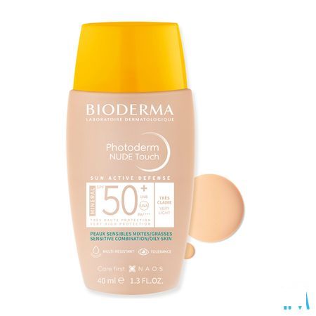 Bioderma Photoderm Nude Ip50 + Heel Licht 40 ml