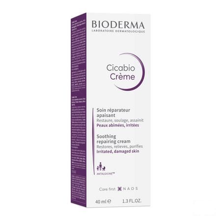 Bioderma Cicabio Creme Beschadigde Huid 40 ml