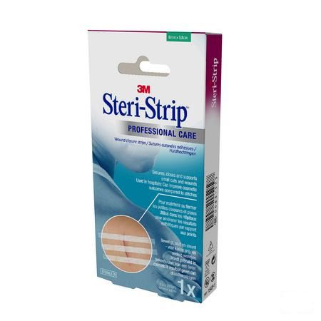 Steri-strip 3m Ster 6,0mmx 38mm Doos 1x 6 1542p-1  -  3M