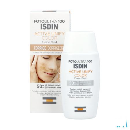 Isdin Fotoultra Active Unify Color Ip50 + 50 ml  -  Isdin