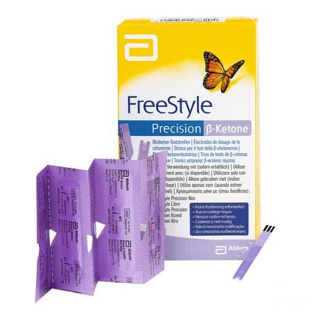 Freestyle Precision Ketone Strips 10 9882070  -  Abbott