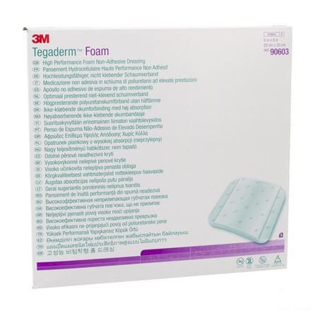 Tegaderm Foam Dressing 20,0x20,0cm 5 90603  -  3M