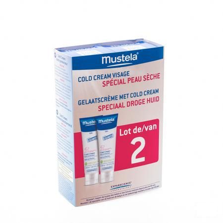 Mustela Baby Cold Cream Gezicht Duo 2x40 ml