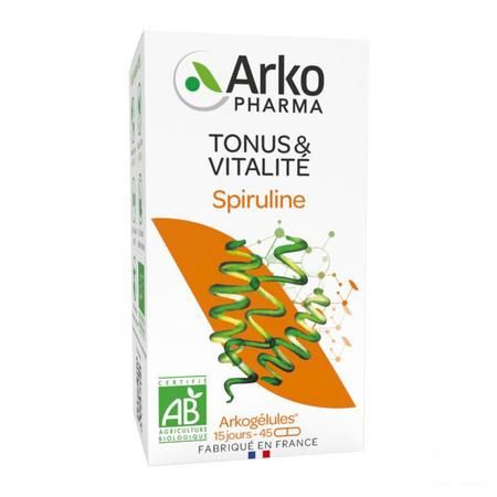 Arkocaps Spiruline Bio Capsule 45  -  Arkopharma