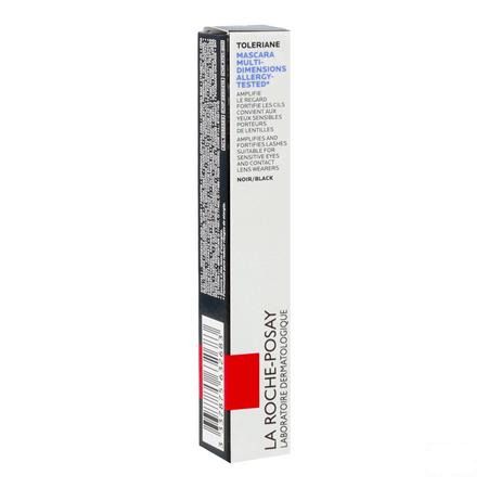 Toleriane Mascara Multi Dimension Zwart 7,2 ml  -  La Roche-Posay