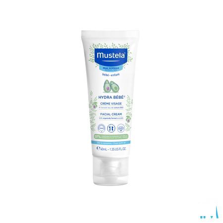 Mustela Baby Hydra Gelaatscreme Tube 40 ml