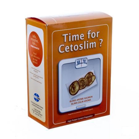 Cetoslim Blinis Zalm Pdr Zakje 6X25G