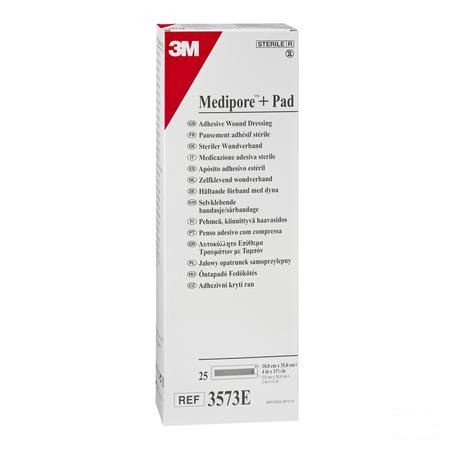 Medipore + Pad 3M 10X35,0Cm 25 3573E  -  3M