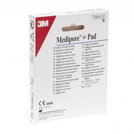 Medipore + Pad 3m 5x 7,2cm 5 3562p  -  3M